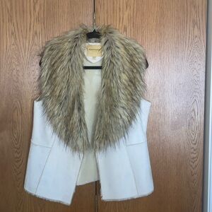 UPCOUNTRY by DU MONDE Women's Vest size xs women beige color